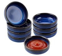 YAYODS Juego de 8 cuencos redondos para salsas, aperitivos, postres, pequeños cuencos para servir