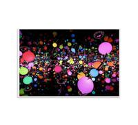Yayoi Kusama - Espejo infinito - La luz eterna del universo ilumina la exploración de la verdad, póster de arte vintage 2020, lienzo de pared, decoración estética, sala de estar, habitación de los