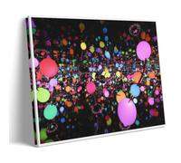 Yayoi Kusama - Espejo infinito - La luz eterna del universo ilumina la exploración de la verdad, póster de arte vintage 2020, lienzo de pared, decoración estética, sala de estar, habitación de los