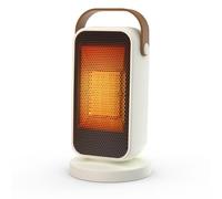 YAZEKY Calefactor Electrico Bajo Consumo, 1200W PTC Radiadores Silencioso, Calefactor de Ventilador 3 Modos, Protección de La Seguridad, Radiador Portatil para Baño Oficina y Dormitorio 20 m²