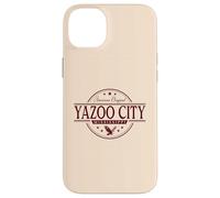 Yazoo City Misisipi - Etiqueta Yazoo City MS Carcasa para iPhone 14 Plus