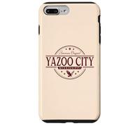 Yazoo City Misisipi - Etiqueta Yazoo City MS Carcasa para iPhone 7 Plus/8 Plus