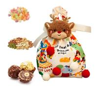 Yaztauho Bolsas De Golosinas Para Navidad - Detalles para Fiestas Bolsa de Envoltura,Bolsas Navideñas para Golosinas,para Chocolates, Nueces, Gominolas, Juguetes Pequeños, Piruletas, Galletas