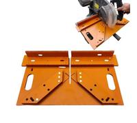 Yaztauho Guía de Corte Para Sierra Ingletadora | Guía de Ángulo de 45 Grados Para Cortes Ingletados - Ayuda de Carpintería de Precisión Para Aluminio, Madera, Escayola y PVC