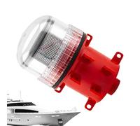 Yaztauho Señales Visuales De Socorro Para Barcos | Bengalas Solares Compactas Para Embarcaciones | Luz de Señal Portátil Solar para Seguridad Acuática Supervivencia Yates Botes Kayak Alerta Emergencia