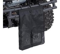 YAZVNTO Bolsa de Malla ATV UTV para Suzuki QuadSport Organizador Trasero Todoterreno Bolsa Basura Almacenamiento Utility Accesorios