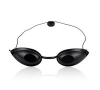 YAZWUR 1 Pcs Gafas de Seguridad UV e Infrarrojos para Clínicas de Belleza e Instrumentos, Protector Ocular para Terapia de Luz UV-Infrarroja-LED (Negro)