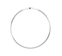 YAZWUR Anilla de Metal Versátil con Cierre Rápido para Llaveros, Toallas, Corbatas y Más (148mm)