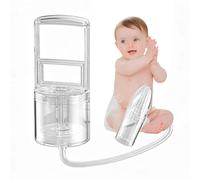 YAZWUR Aspirador Nasal Manual para Bebés, Limpiador Nasal Portátil, Succionador de Mocos con Bomba de Silicona Suave, Aspirador Nasal de Viaje