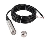 YB2JF Transmisor de Nivel de Líquido Detector de Sensor de Nivel de Agua Alta Precisión 4 20mA Salida de Señal IP68 Impermeable para Tanque de Agua Piscina Uso Industrial Cable de (0 hm)