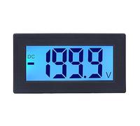 YB5135DB Voltaje Digital, Voltímetro Pantalla LCD Probadores Medidor AC100 240 V Fuente de Alimentación DC 0 500 V Luz de Fondo Azul Panel LED Precisión Volt Monitor Tester DC0