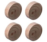 YBAAKZIIR Madera de Almacenamiento de Muebles elevadores RIS Paquete de 4 elevadores de Muebles de Madera Maciza, Capacidad de 500 kg, 3-10 x 3-20 cm, tamaño Ajustable de 3 a 20 cm.(7 x 3cm)