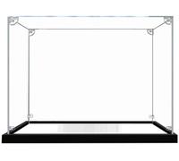YBAAKZIIR Vitrina acrílica, Vitrina acrílica, Caja de exhibición de acrílico Compatible, Vitrina de acrílico for coleccionables(A,3mm)