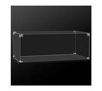 YBAAKZIIR Vitrina acrílica, Vitrina acrílica, Vitrina de acrílico, Organizador de Figuras, Caja de protección(25x35x25CM)