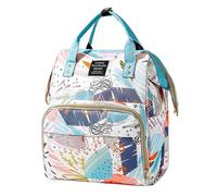 Ybberik Mochila para pañales con bolsillos aislados, correas para cochecito, puerto de carga USB, bolsa de pañales grande y ligera para niñas y niños, #2, L, Mochilas Daypack