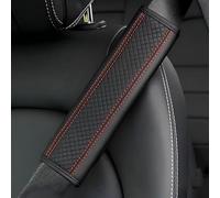 Ybbpazd 2 Piezas Protector Cinturon Coche para Mercedes-Benz Classe CLA AMG CLA 45 C117 AMG CLA 45 X117 2000-2024, Proteger La Ropa, Cuero Hombreras Comodidad, para Adultos y Niños, Accesorios Coche