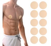 YBEATY 300 Pz Equipo de de Maratón Protectores para Pezones para Hombres Previenen la Fricción Almohadillas para Pezones Invisibles Cubierta de Pezones Invisible Impermeable Transpirable