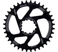 YBEKI Plato de Bicicleta Narrow-Wide 30T-38T | Offset 3mm/6mm | 7075-T6 Aluminio CNC | Compatibilidad SRAM GXP/XX1/X01 | Diseño Eagle Tooth | Anodizado Duradero Negro | Ligero 60-80g para MTB