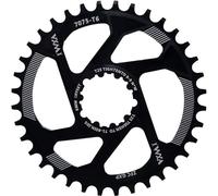YBEKI Plato de Bicicleta Narrow-Wide 30T-38T | Offset 3mm/6mm | 7075-T6 Aluminio CNC | Compatibilidad SRAM GXP/XX1/X01 | Diseño Eagle Tooth | Anodizado Duradero Negro | Ligero 60-80g para MTB