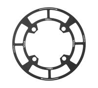 YBEKI Protector Plato 104BCD 32-42T - Cubierta Cadena Aluminio Aeronáutico CNC 7075-T6, 35g/45g Ultraligero, Compatible Shimano M370/M780/SRAM XX1 (MTB Enduro/Downhill)