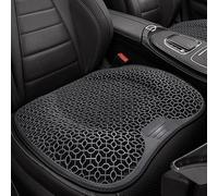 YBERLAOBAN 1 Pieza Cojín de Asiento de Coche para BMW G23 4er Cabrio 2020-2023 2024, Transpirable Gel Panal Cómodo Ergonómico, Antideslizante y Refrigerante TPE Elastómero,Grey
