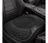 YBERLAOBAN 1 Pieza Cojín de Asiento de Coche para Honda HR-V 2 2018-2022, Transpirable Gel Panal Cómodo Ergonómico, Antideslizante y Refrigerante TPE Elastómero,Black