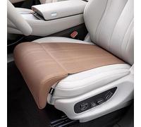 YBERLAOBAN 1 Pieza Extensor de Asiento para Cupra Leon Hatchback 2024, Cojín de Soporte para Piernas Transpirable Cuero Sintético Cómodo Almohadilla de Rodilla,Brown