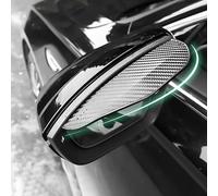 YBERLAOBAN 2 Piezas de Lluvia para Espejo Retrovisor Coche para Toyota Corolla Touring Sports 2019-2022, Espejo Retrovisor Protector de Lluvia Fibra de Carbono