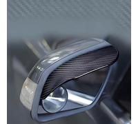 YBERLAOBAN 2 Piezas de Lluvia para Espejo Retrovisor Coche para VW Caddy Maxi 5-Doors 2008-2010, Espejo Retrovisor Protector de Lluvia Fibra de Carbono