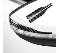 YBERLAOBAN 2 Unidades Protector de Espejo para VW Tiguan MK3 2024 2025 2026, Tiras Anticolisión de Carbono, Pegatinas de Protección Espejo Accesorios de Coche