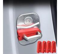 YBERLAOBAN 4 Piezas Amortiguador de Cerradura de Puerta Apto para Toyota Land Cruiser Prado FJ120 KDJ 120 125 2003-2009, Tope de Goma Antigolpes Silencioso Accesorios de Protección Coche