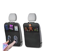 YBERLAOBAN Protector de Asiento de Coche para Tesla Model Y Juniper 2025 2026, Negro, Protector Silla Coche Antisuciedad para Bebés Cachorro,2pcs