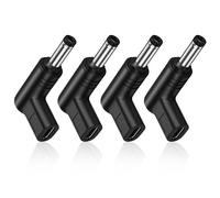 YBFBSJK 12V USB C a DC 5.5 x 2.1mm Convertidor Adaptador USB C de 90 Grados DC 5,5 x 2,1 mm Adaptador de Conector de Corriente DC para Cámara,Router,LED Light