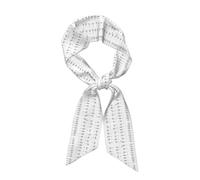 YBGHDAA Bufanda versátil con estampado de alfabeto en lengua de señas, bufanda para el pelo, bufanda elegante para la cabeza, bufandas para mujer, pañuelo para el cuello