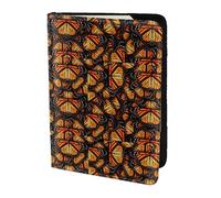 YBGHDAA Heaps of Orange Monarch Butterflies - Soporte para pasaporte con estampado de mariposas monarca, imprescindible para viajar para mujeres y hombres, se adapta a todos los pasaportes estándar