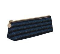 YBGHDAA The Blue - Estuche para lápices escolar con impresión binaria triangular para regalo para niños y niñas, White, Talla única, Neceser de maquillaje