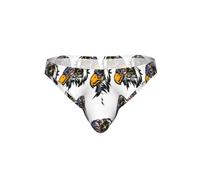 YBGHDAA US Army Cool American Flag Eagle Printed Low Rise - Calzoncillos de bikini para hombre, ropa interior sexy con bolsa de abultamiento, bragas suaves y elásticas para hombre, Negro, S