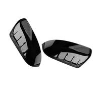 YBHPQRE Carcasa Espejo retrovisor Compatible con para Explorer 2011 2012 2013 2014 2015 Pegatina para Espejo Retrovisor Lateral, Tapa De ala, Carcasa Embellecedora para Puerta Exterior(Negro)