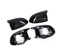 YBHPQRE Carcasa Espejo retrovisor Compatible con para X3 G01 X4 G02 X5 G05 X6 G06 X7 G07 2018-2021 2022 2023 Soporte Espejo Retrovisor Anillo Embellecedor Conjunto Tapa Espejo Retrovisor 4 Piezas