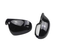 YBHPQRE Carcasa Espejo retrovisor Compatible con VW para Golf 5 MK5 2003 2004 2005 2006 2007 2008 para Golf 6 Plus para EOS para GTI Reemplazo De Cubiertas De Espejo Retrovisor Lateral Tapa(Negro)