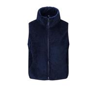 Ybing Chaleco de peluche para niña, chaleco de forro polar monocolor, con cremallera, cuello alto, chaleco de felpa, chaleco cálido de invierno, delgado, sin mangas, chaqueta de forro polar, cómodo