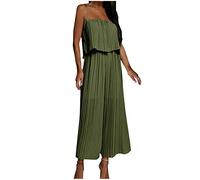 Ybing Mono para mujer, suave, elegante, deportivo, pantalones largos, informales, ligeros, de una pieza, pantalones sueltos, informales, ligeros, informales, sueltos, pantalones de chándal Palazzo