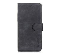 YBLFGW - Funda tipo cartera de piel sintética compatible con Nokia G22 4G (negro)