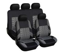 YBNHMKD Asientos Fundas Asientos Coche Cuero, para Alfa Romeo 147 156 166 Giulia Giulietta Mito Stelvio Impermeables Juegos De Cubreasientos Interior Accesorios,B