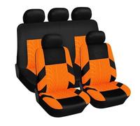 YBNHMKD Asientos Fundas Asientos Coche Cuero, para Citroen C3 aircross 2017-2022 Impermeables Juegos De Cubreasientos Interior Accesorios,F