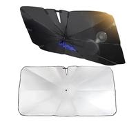 YBNHMKD Parasol Universal para Renault Clio V Life/Zen/Intens/R.S. Line/Business 2019-2026 Máxima protección UV para Parabrisas Delantero, Ajustable a Todos los vehículos