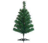 YBNKKUXKN Árbol Navidad Árbol de Navidad Artificial de Abeto, Pino navideño, fácil de Montar, Base Plegable for decoración de Fiestas navideñas en casa, Oficina, Verde arbol Artificial(60cm)