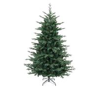 YBNKKUXKN Árbol Navidad Árbol de Navidad Artificial Realista de Abeto balsámico Europeo de 2,13 m for decoración navideña en Interiores. arbol Artificial