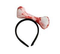 YBNKKUXKN Cinturón de Pelo Diademas de Comida, Ligeras, Accesorios Divertidos for el Cabello for Fiestas de Halloween y Navidad, for el Lavado de Cara y Uso Diario Accesorios para el Cabello(Bones)