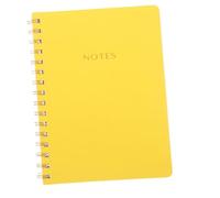 YBNKKUXKN Diario Cuaderno Espiral A5 de 80 páginas, Color Amarillo, 5,9 x 8,25 Pulgadas, Ideal for el Trabajo, la Escuela, Tomar Notas y Diarios inspiradores. Libro Escrito